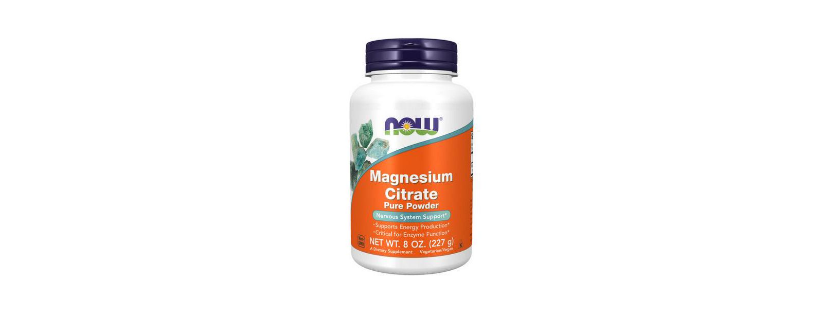 Магний Now Foods Magnesium Citrate, POWDER, 8 OZ
