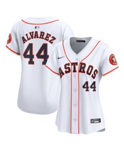 Женская джерси Nike Yordan Alvarez White Houston Astros Home Limited Player