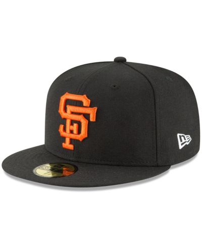 Мужская кепка New Era Black San Francisco Giants Cooperstown Collection 59FIFTY
