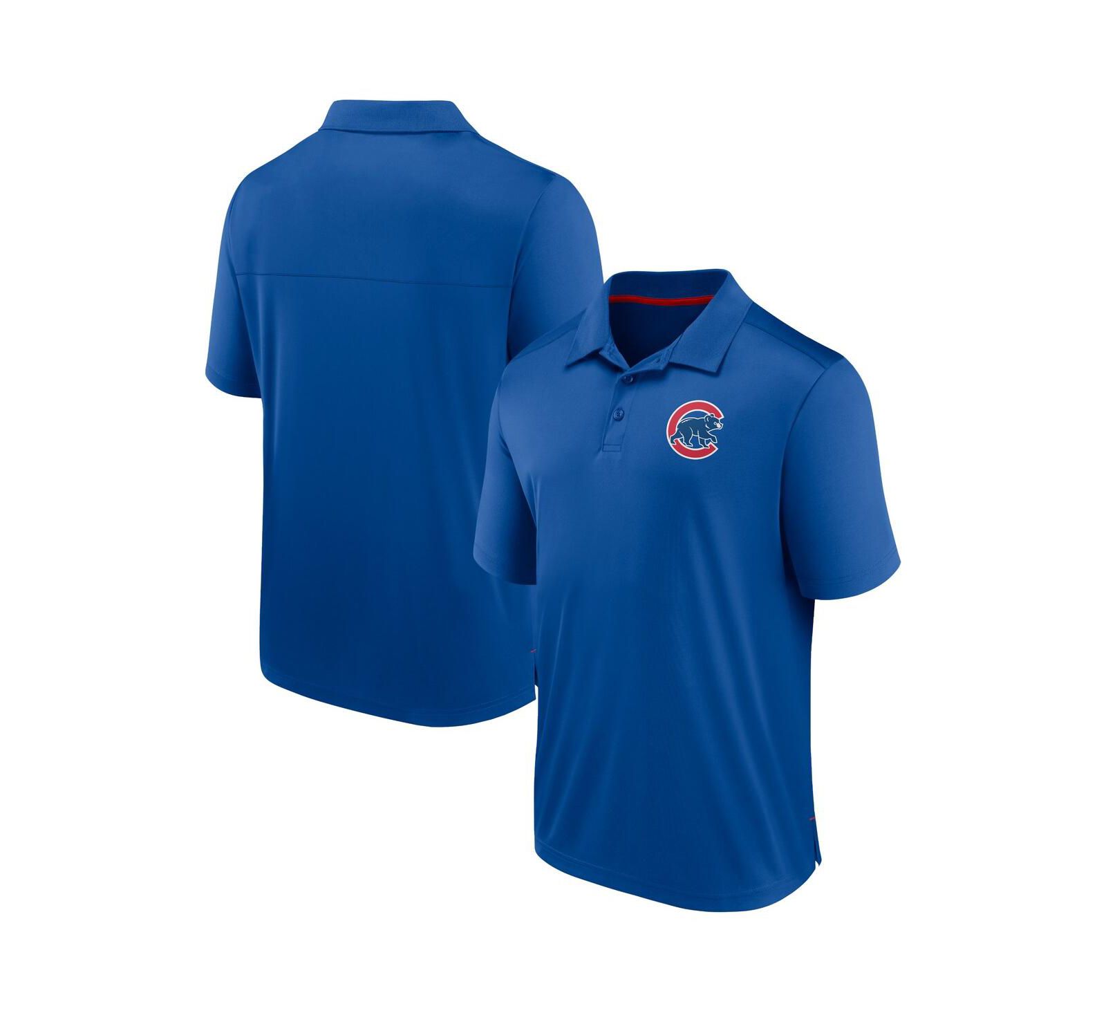 Мужская рубашка-поло Fanatics Royal Chicago Cubs Fitted