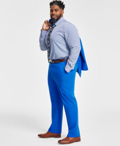 Tayion Collection Men's Classic-Fit Solid Suit Separate Pant - Macy's