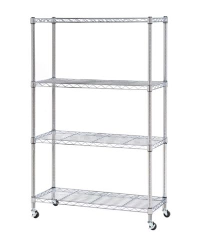 Система стеллажей Seville Classics UltraDurable 4-Tier NSF Steel Wire