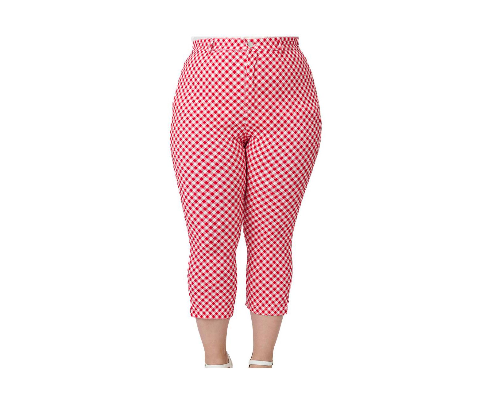 Unique Vintage брюки Plus Size Rachelle Capri