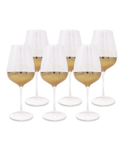 Vivience Bottom Water Glasses, Set of 6