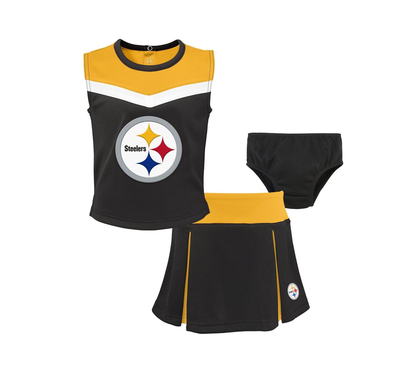 Детский комплект для чирлидинга Pittsburgh Steelers