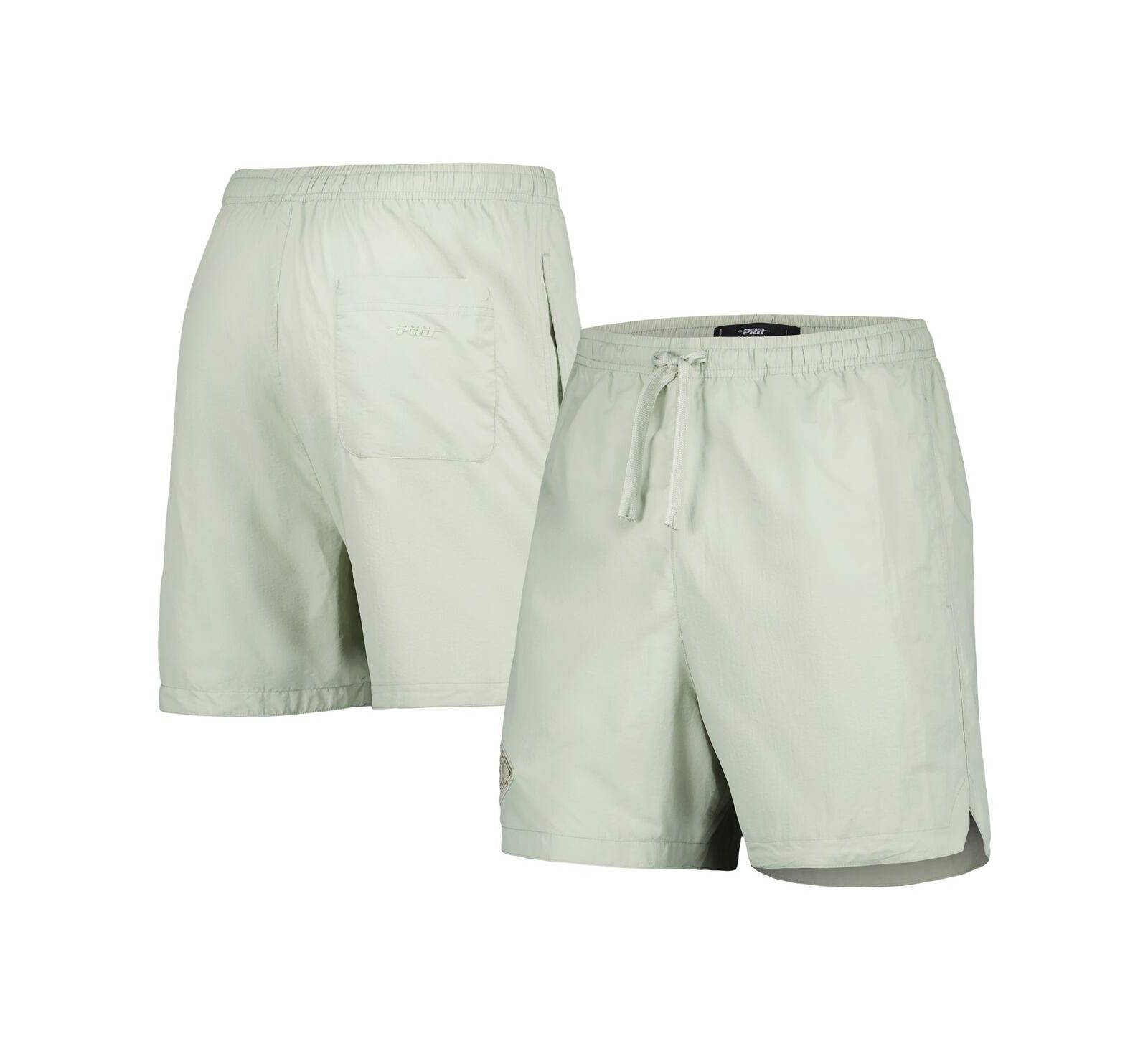 Men's Pro Standard Light Green Kansas City Chiefs Neutrals 2.0 Woven Shorts