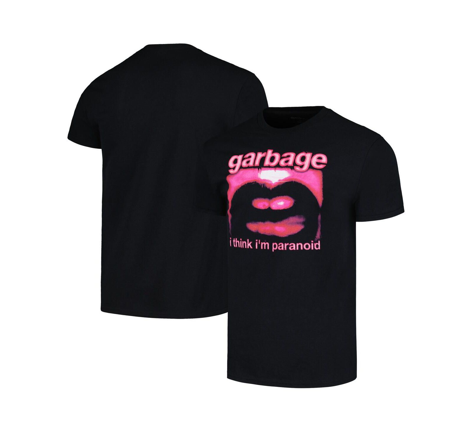 Manhead Merch Мужская футболка Black Garbage Paranoid Graphic