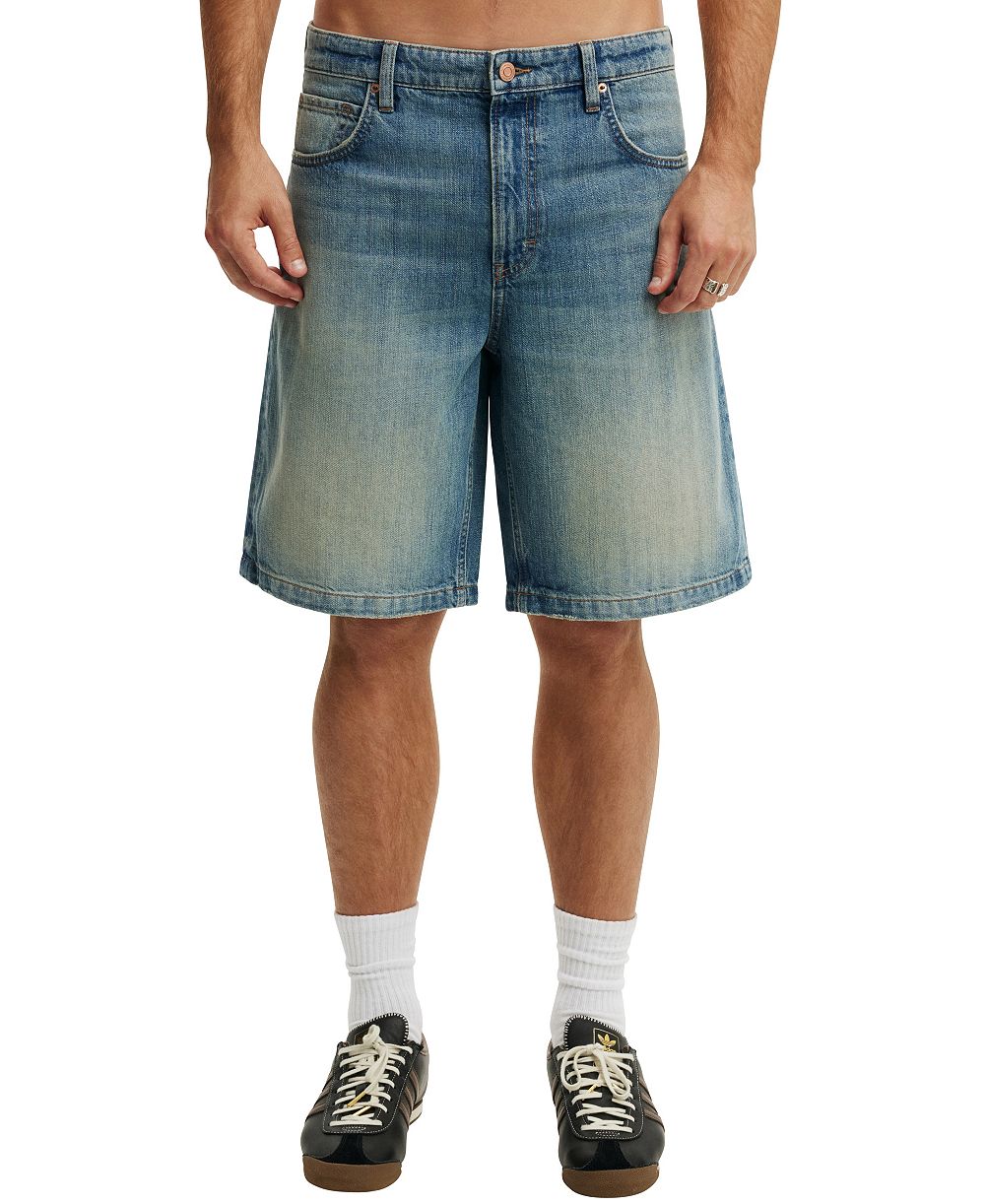 COTTON ON Men's Baggy Denim Shorts