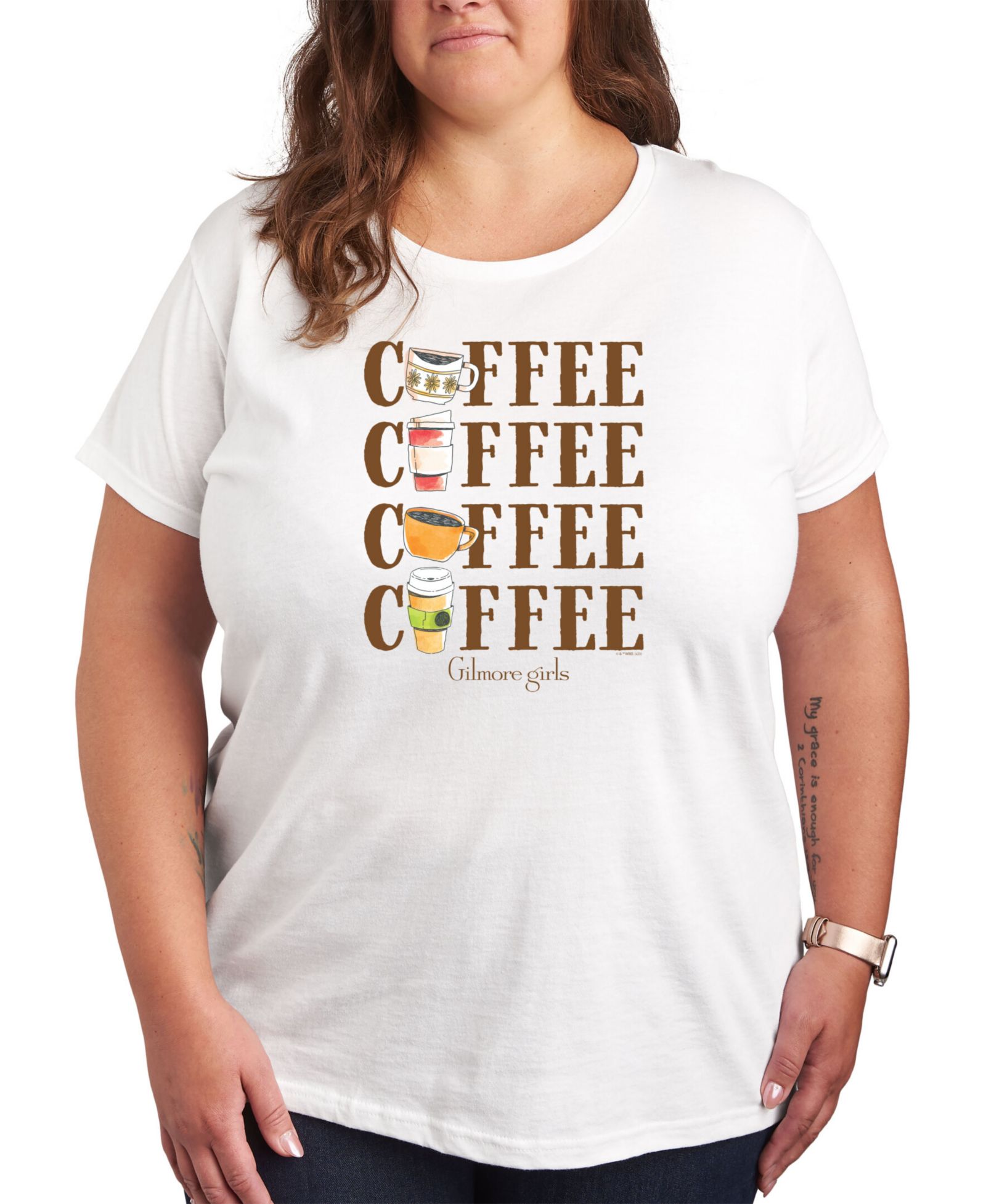 Графическая футболка Hybrid Apparel Gilmore Girls Plus Size