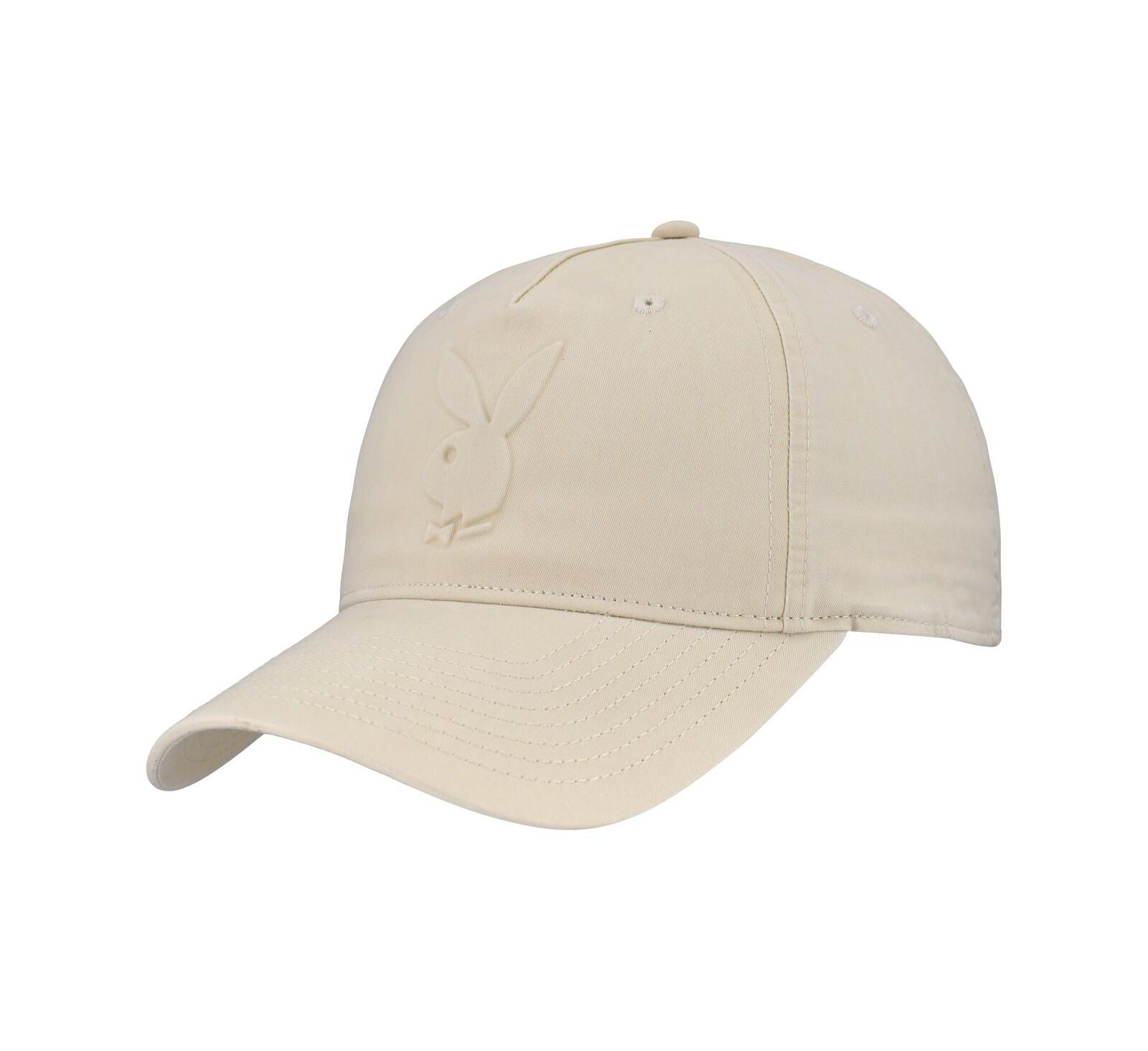 Lids Men's and Women's Khaki Playboy Embossed Logo Adjustable Hat