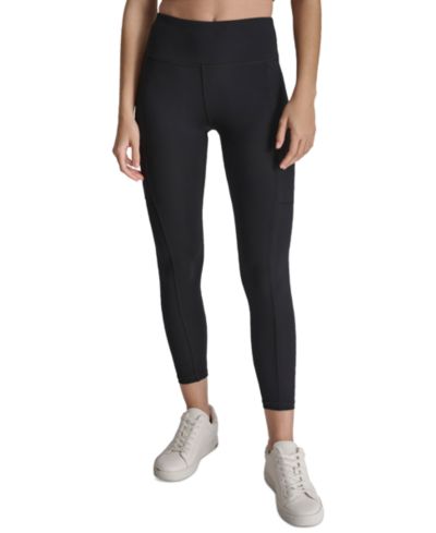 DKNY Женские леггинсы с высокой посадкой, 7/8 Cargo