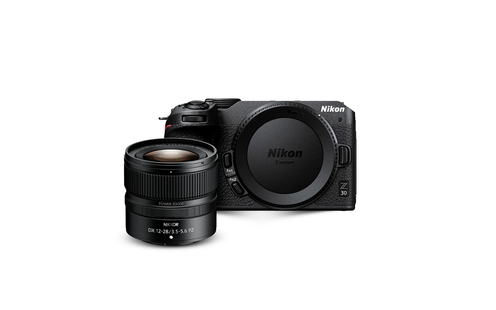 Nikon Z30 body + Z DX 12-28mm F/3.5-5.6 PZ VR