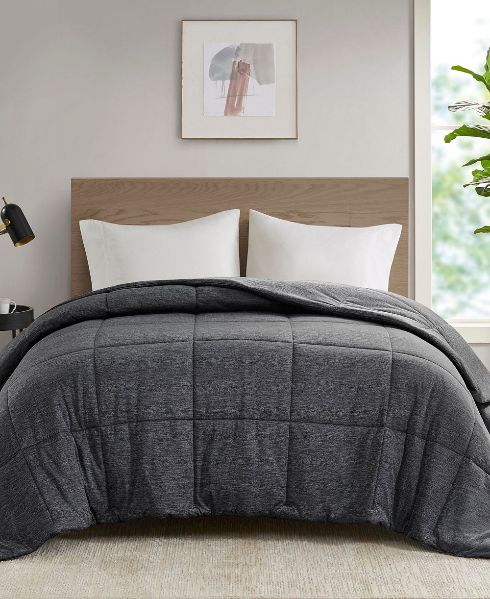 Intelligent Design Comfort Cool Jersey Knit Oversized Down Alternative Comforter, Twin/Twin XL