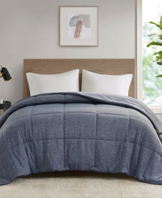 Intelligent Design Comfort Cool Jersey Knit Oversized Down Alternative Comforter, King/California King