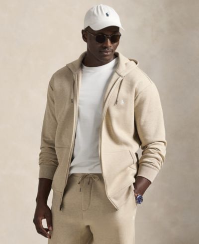 Мужское худи Polo Ralph Lauren Big & Tall Double-Knit Full-Zip