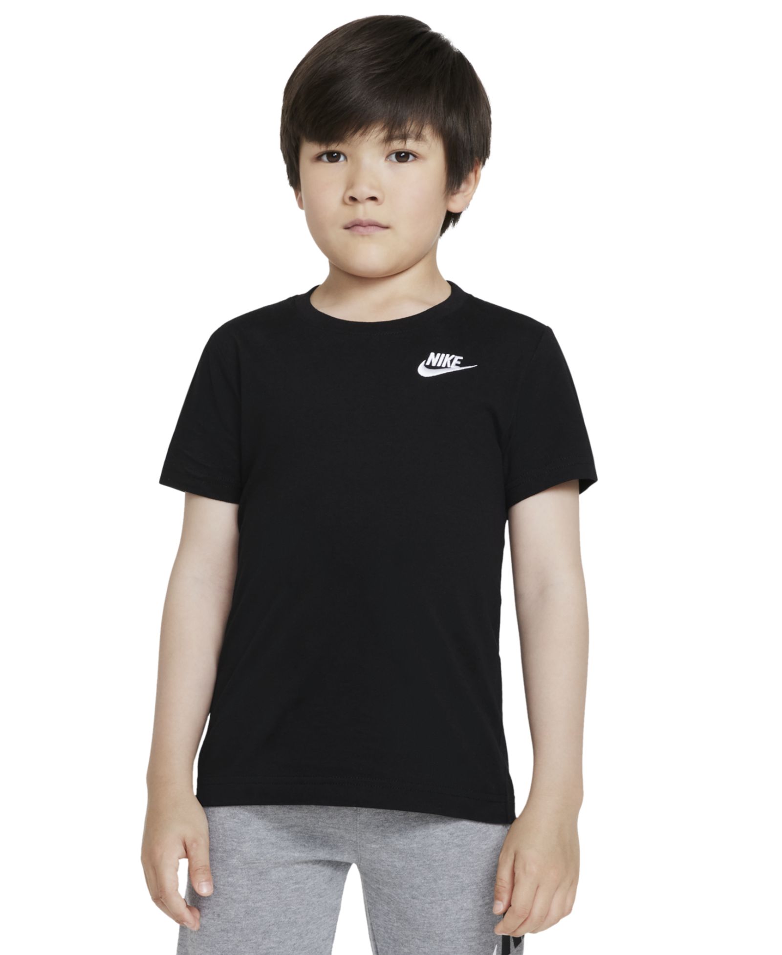 Nike Boys 4-7 Sportswear Embroidered Futura Short-Sleeve T-Shirt