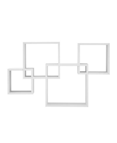 Danya B Blocchetto Intersecting Cubes Wall Shelf