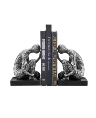 Набор из 2 книжных подставок Danya B в виде скульптур
