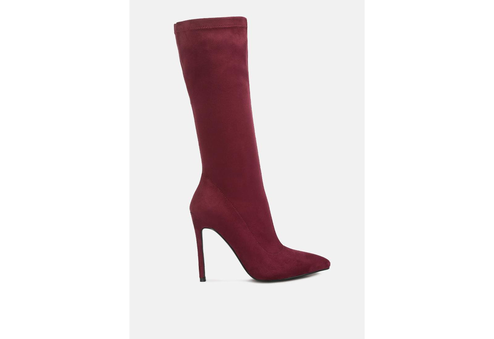 London Rag Womens Playdate High Heeled Calf Boots