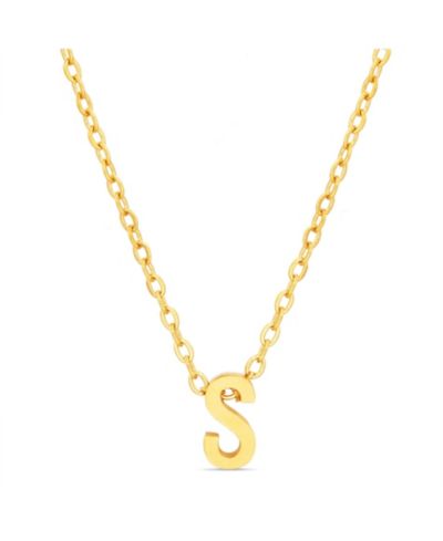 Подвеска kensie Gold-Tone Letter Initial Pendant Necklace