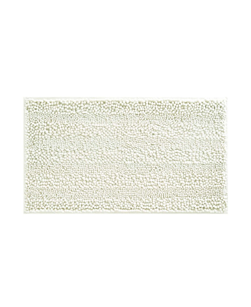 Laura Ashley Astor Chenille Bath Mat, 17" x 24"