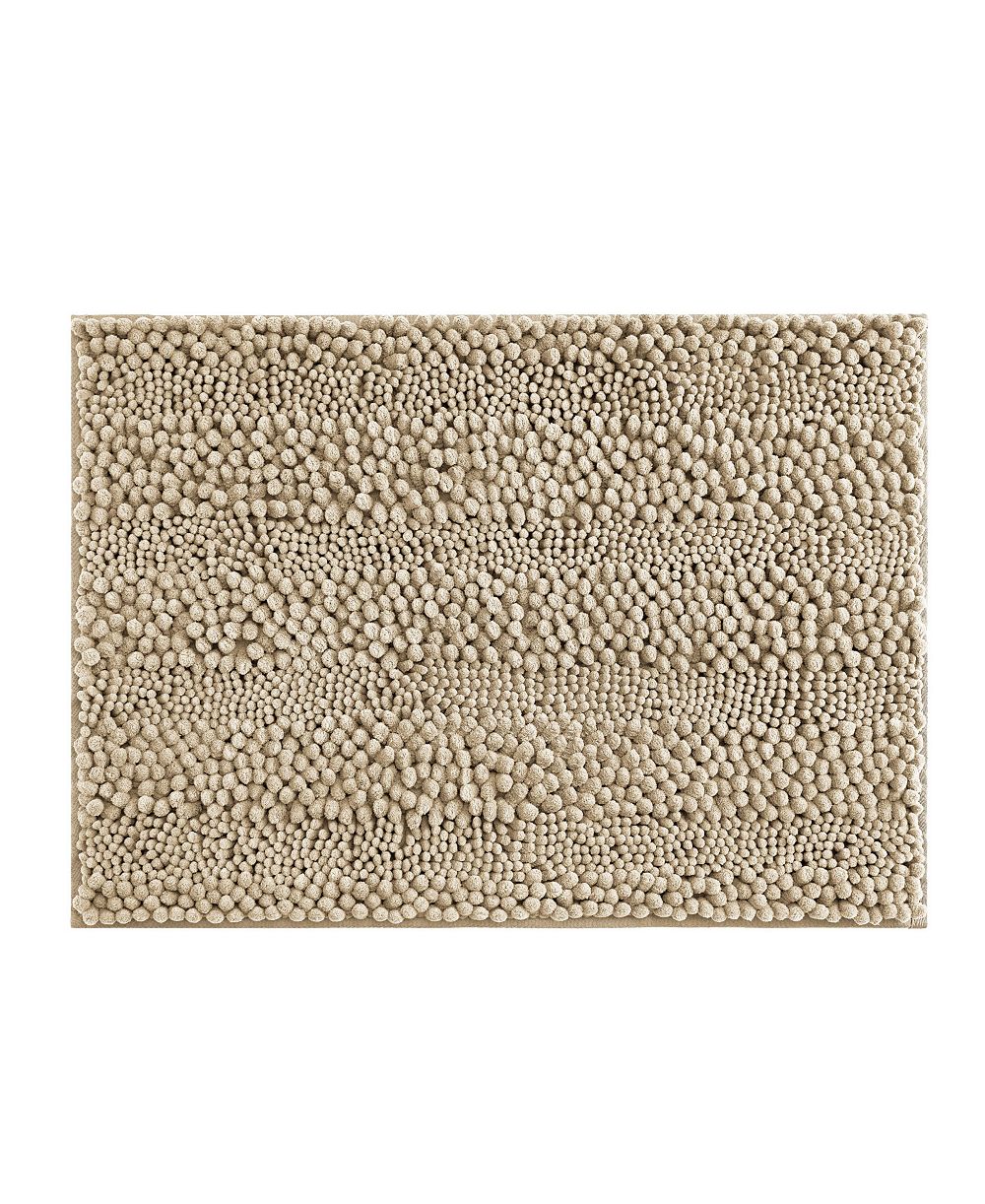 Laura Ashley Astor Chenille Bath Mat, 20" x 34"