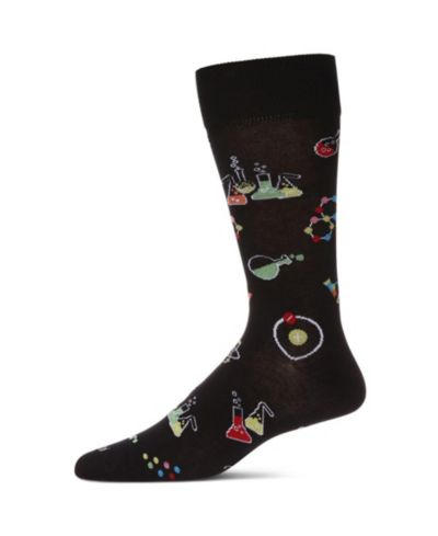 MeMoi Мужские носки Cool Science Geek Novelty