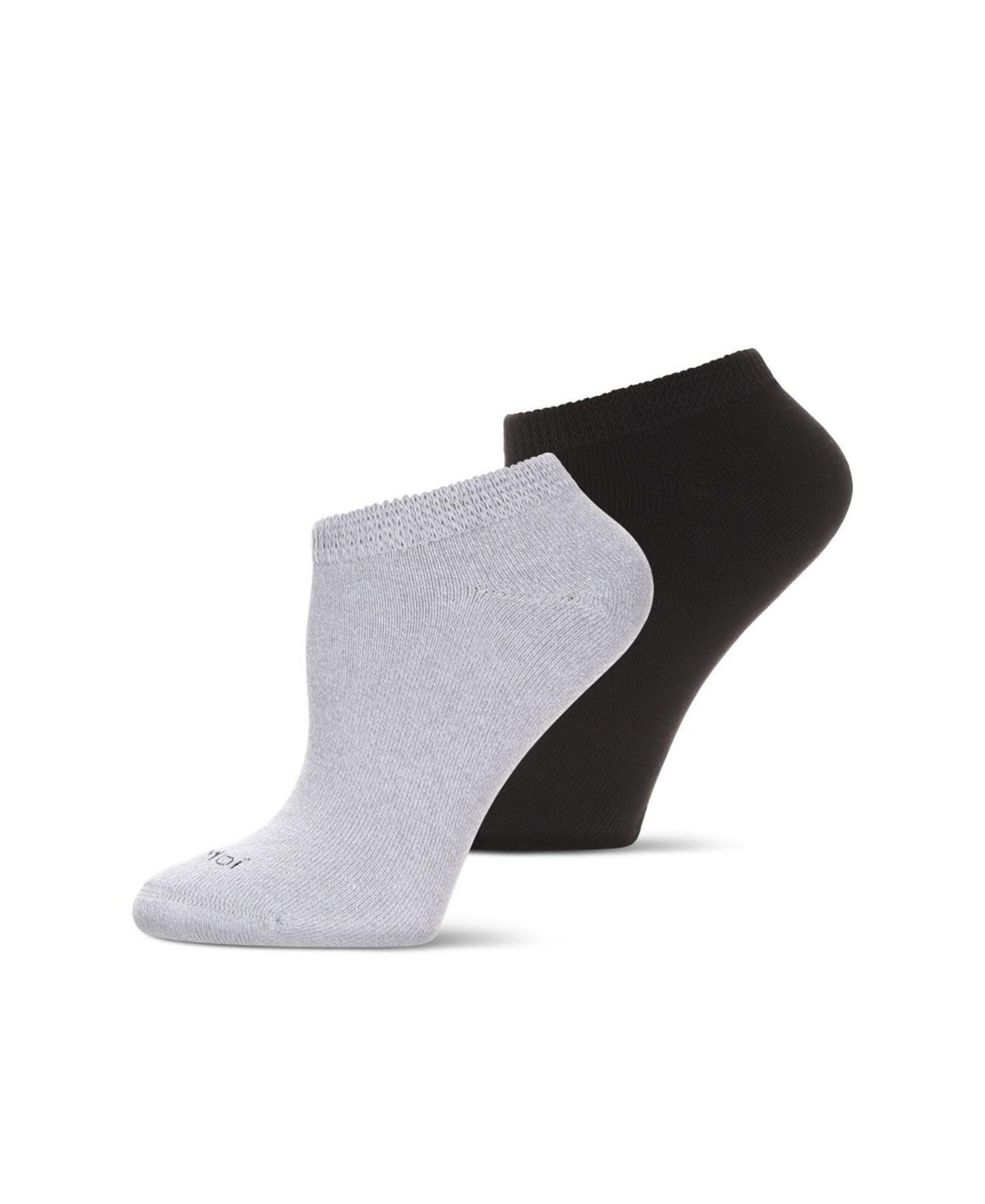 MeMoi Men's Unisex Diabetic Full Cushion Low Cut Socks, Pack of 2