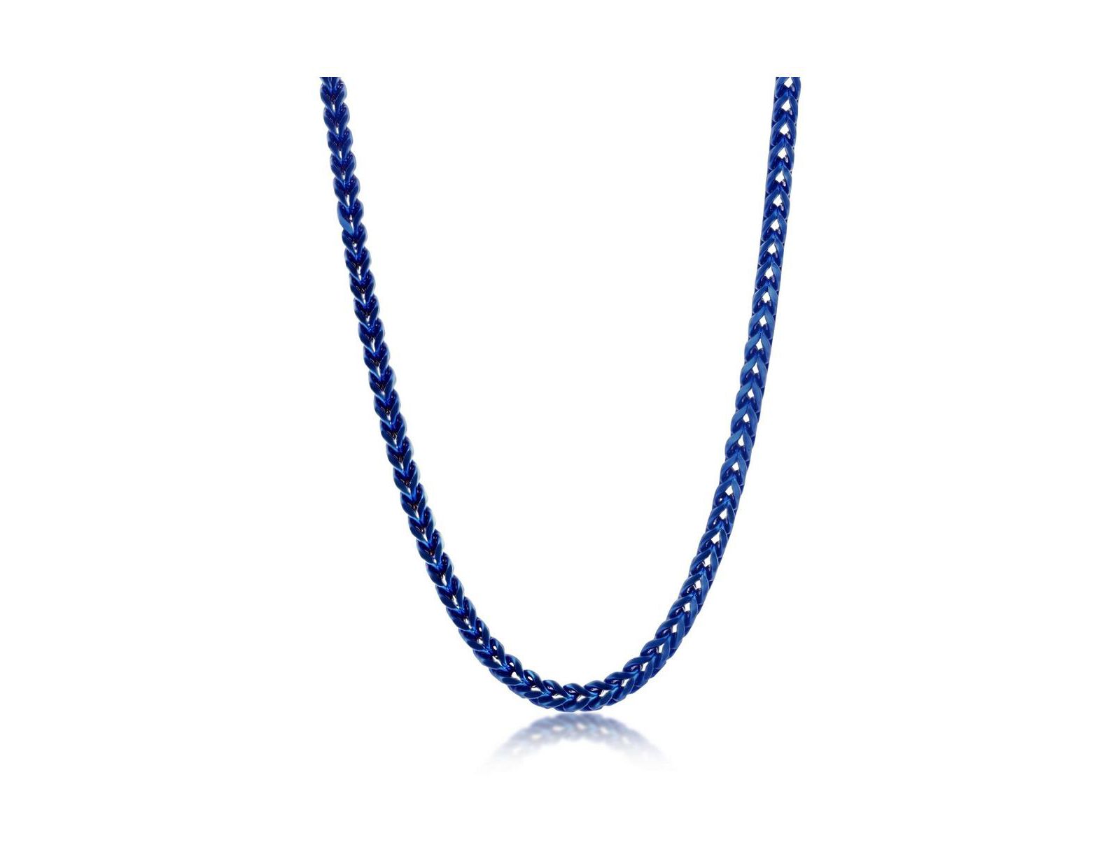 Stainless Steel 4mm Franco Chain Necklace