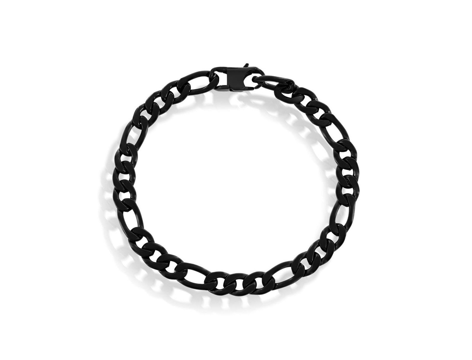 Браслет Metallo Stainless Steel 7mm Figaro Chain
