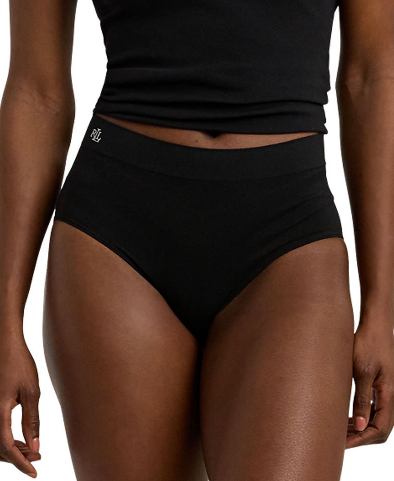 Lauren Ralph Lauren Women's Seamless Stretch Jersey High-Rise Brief Underwear 4L0012