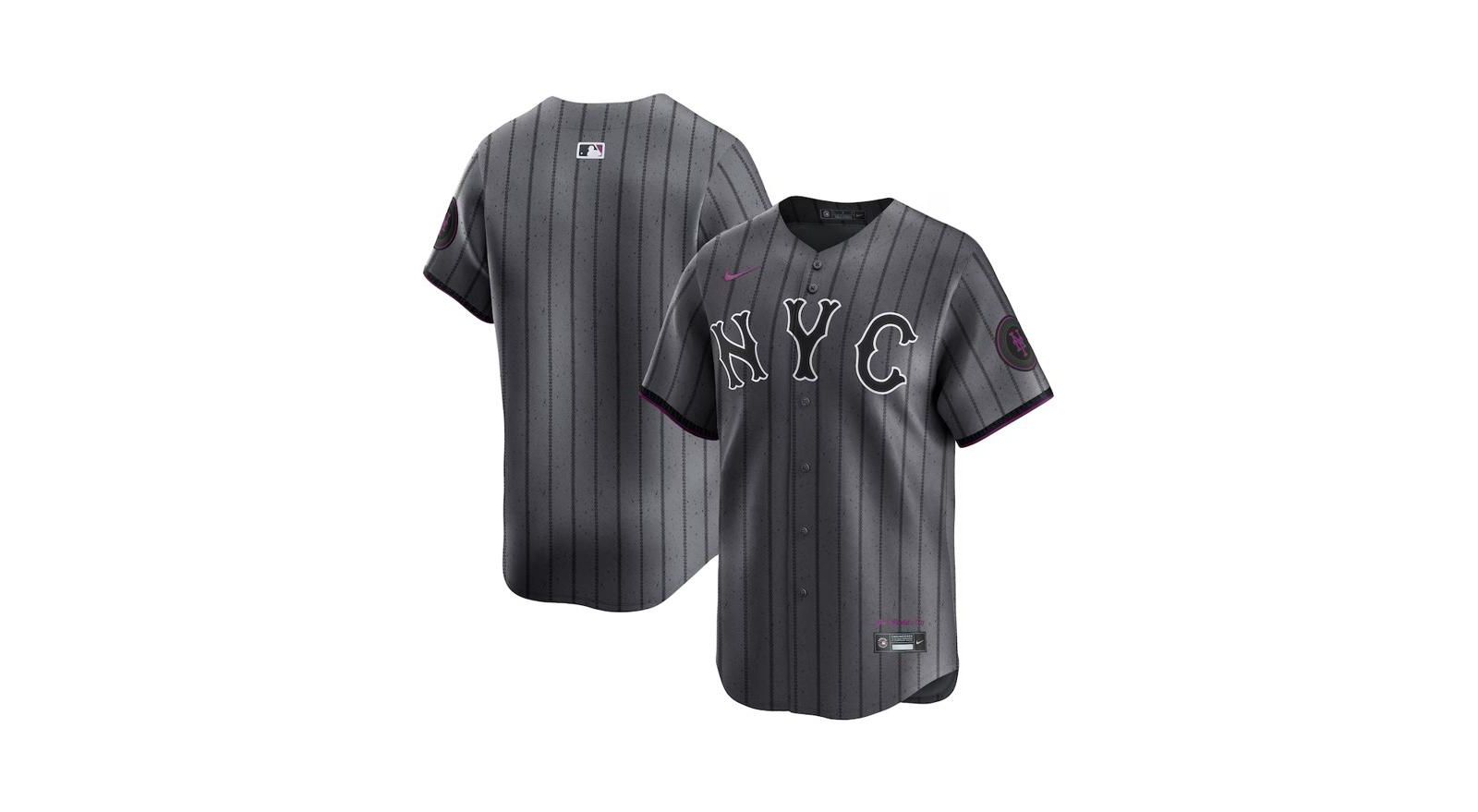 Мужская джерси Nike New York Mets 2024 City Connect Limited