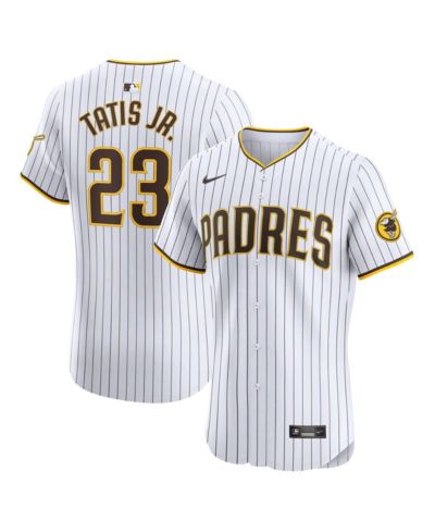 Мужская джерси Nike Fernando Tatis Jr. White San Diego Padres Home Elite