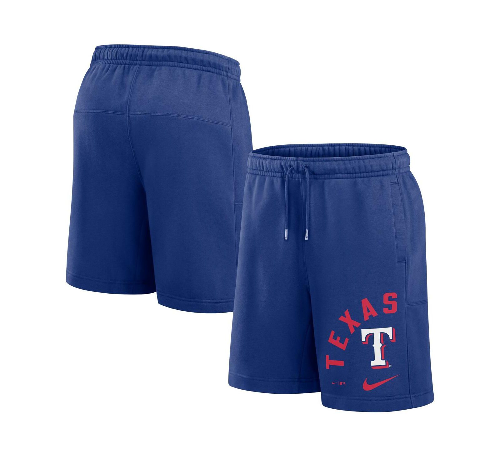 Men's Nike Royal Texas Rangers Arched Kicker Shorts