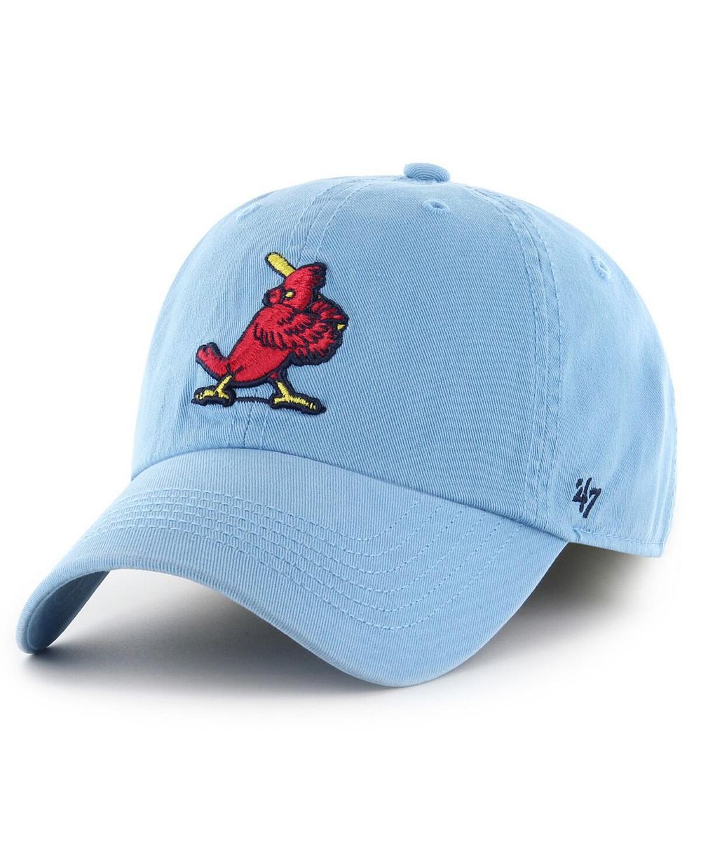 Мужская кепка '47 Brand St. Louis Cardinals Cooperstown Collection Franchise, светло-голубая