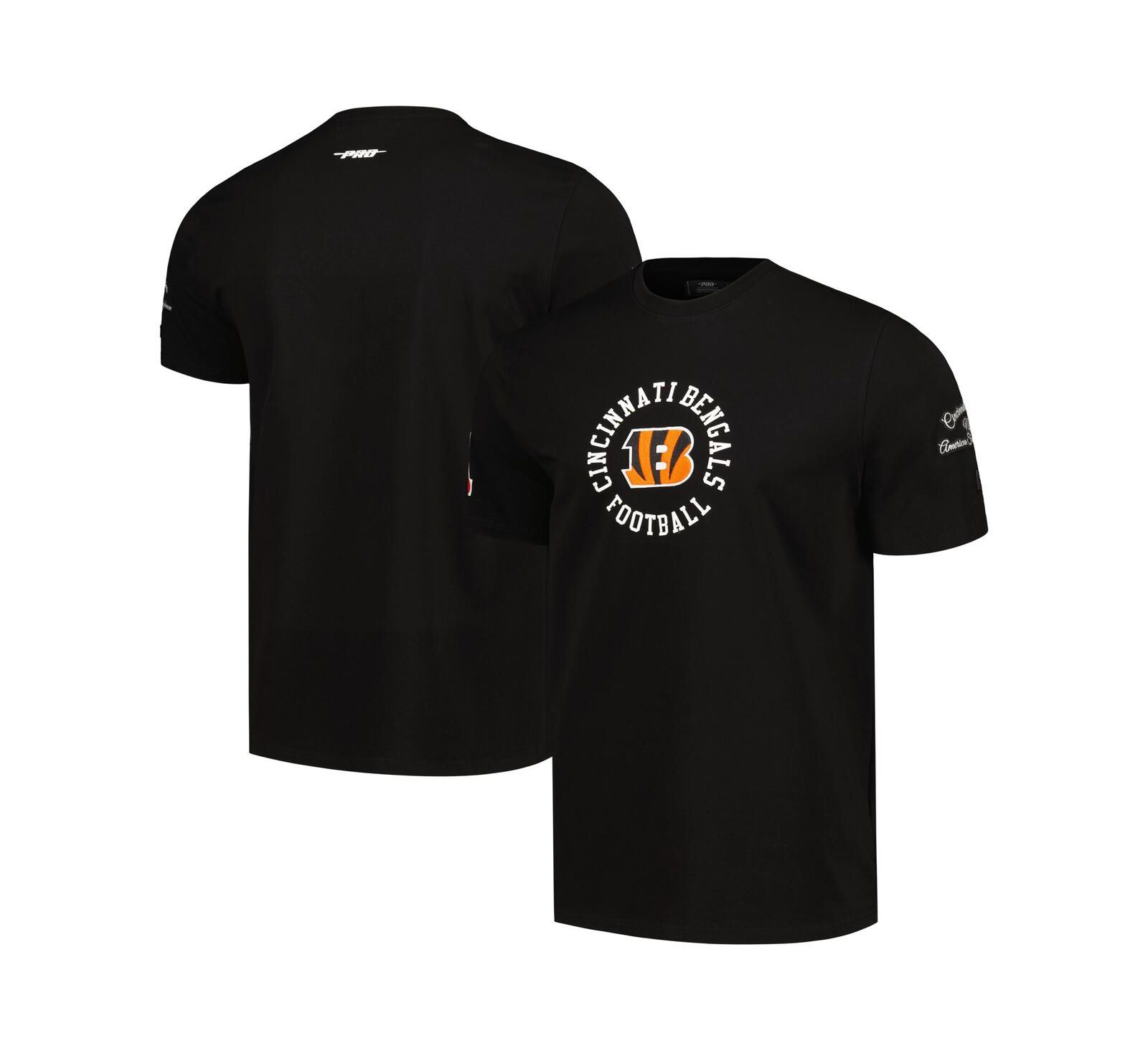 Мужская гибридная футболка Pro Standard Black Cincinnati Bengals