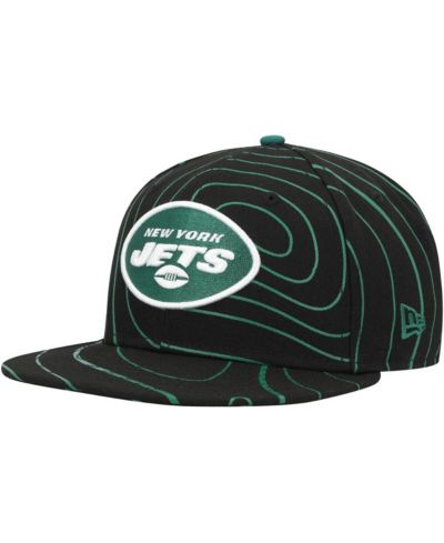 Мужская кепка New Era Black New York Jets Geo 59FIFTY Fitted