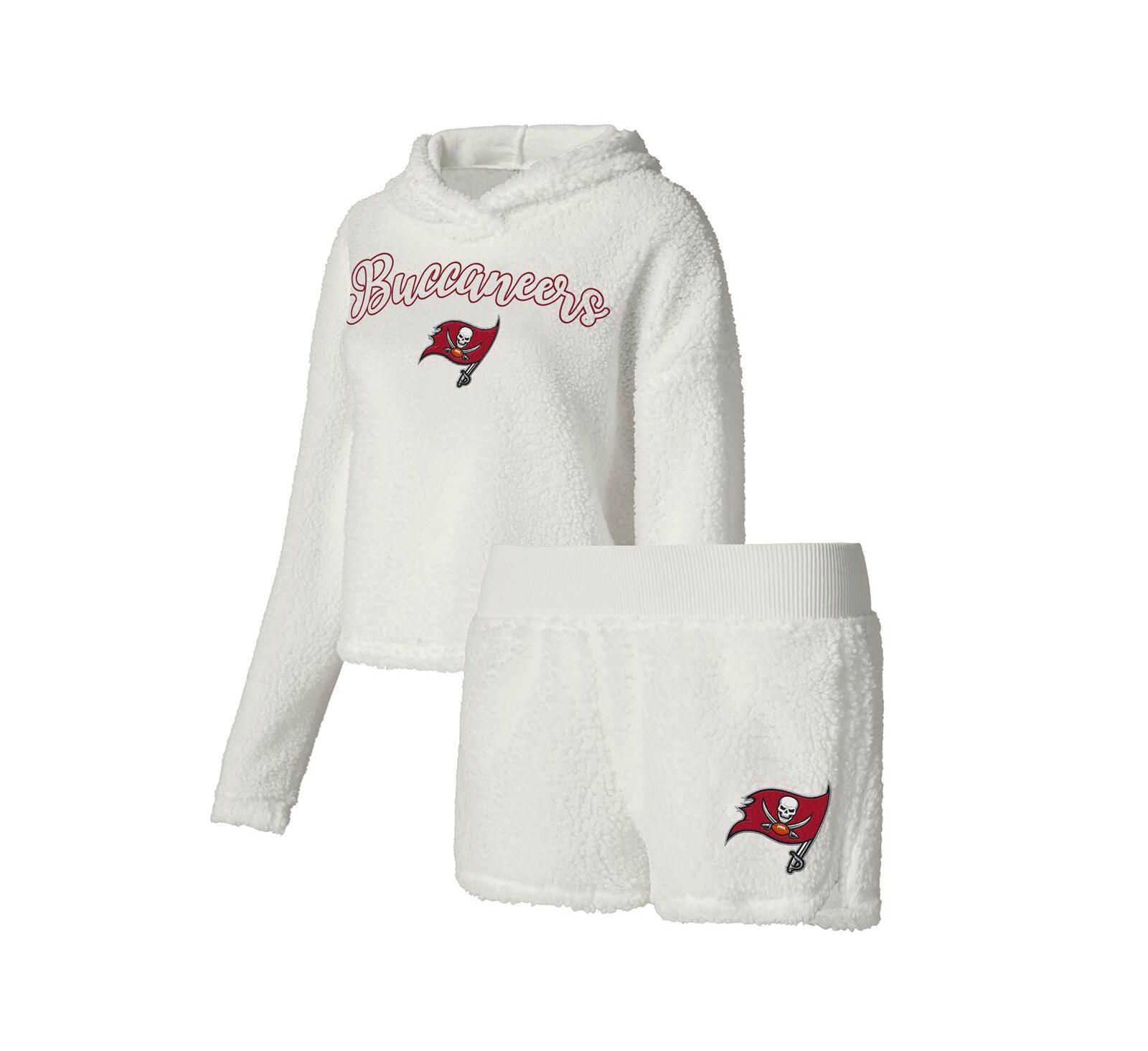 Женский комплект для сна Concepts Sport: пуловер и шорты Tampa Bay Buccaneers