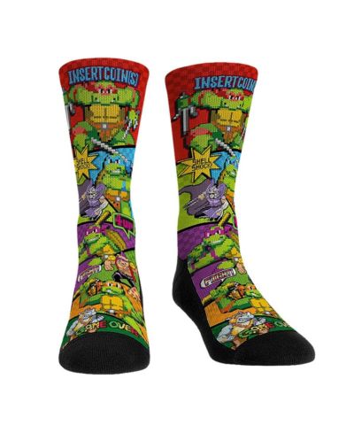 Rock 'Em Socks Мужские и Женские носки Teenage Mutant Ninja Turtles Game Time Crew