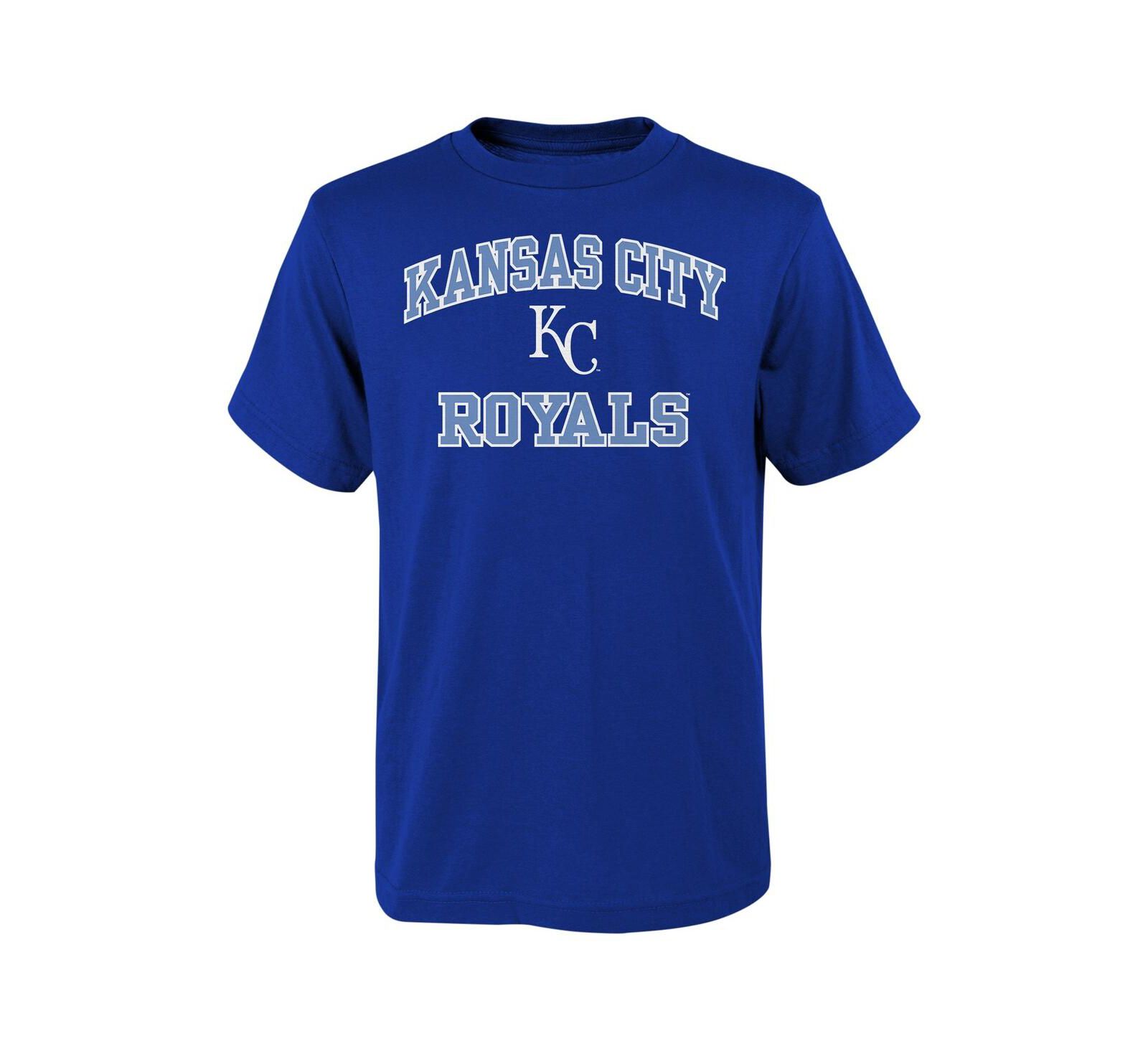 Fanatics Мальчикская футболка Royal Kansas City Royals Heart & Soul