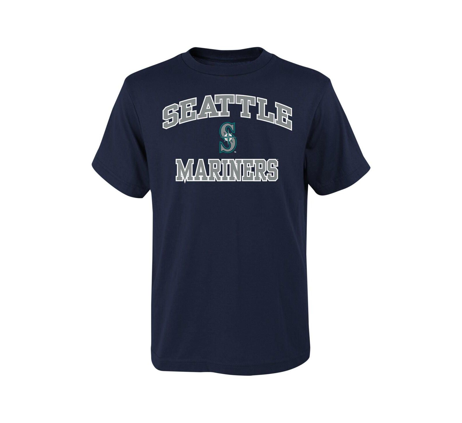 Big Boys Fanatics Navy Seattle Mariners Heart & Soul T-shirt