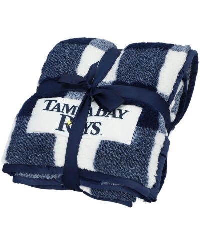 Флисовый плед Tampa Bay Rays в клетку Buffalo Check 50'' x 60''