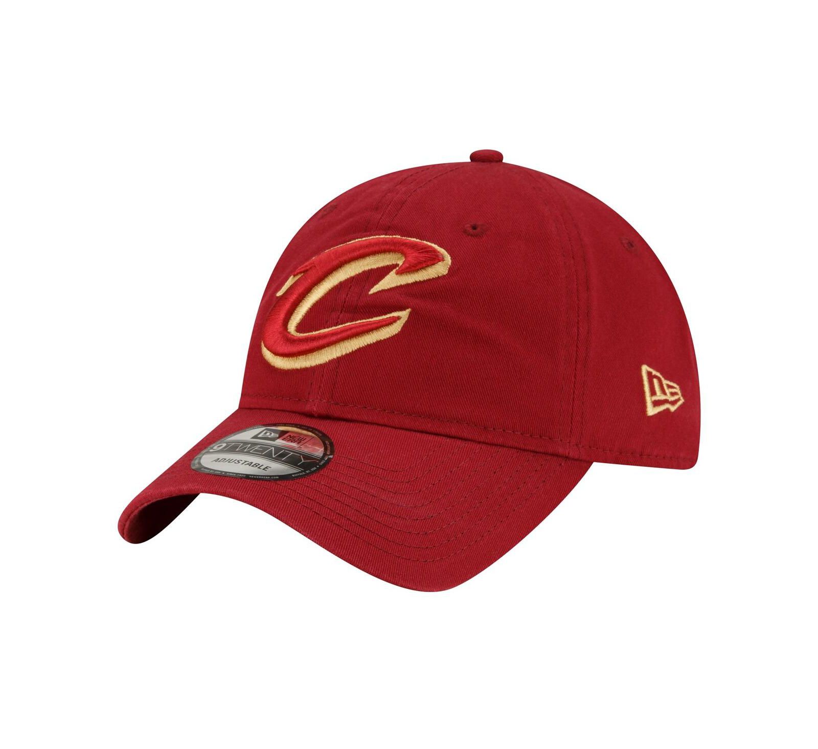 Мужская регулируемая кепка New Era Wine Cleveland Cavaliers 2.0 9TWENTY