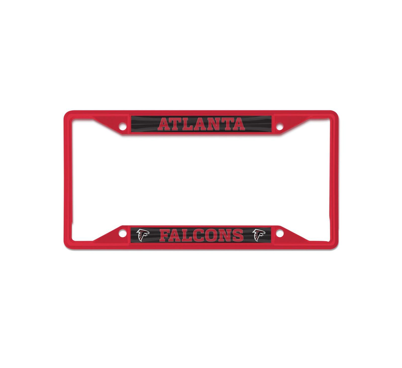 Wincraft Atlanta Falcons Chrome Color License Plate Frame