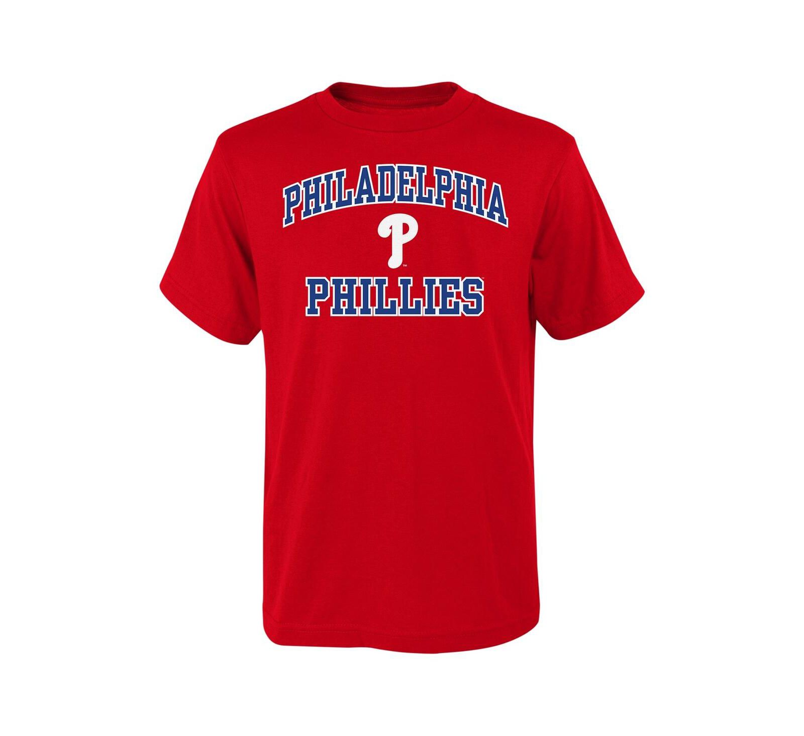 Детская футболка Fanatics Philadelphia Phillies Heart and Soul Red