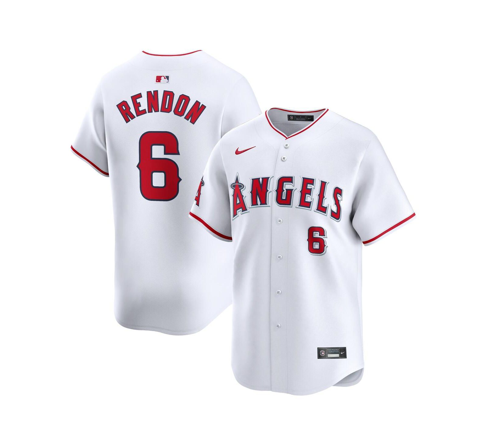 Men's Nike Anthony Rendon White Los Angeles Angels Home Limited Player Jersey