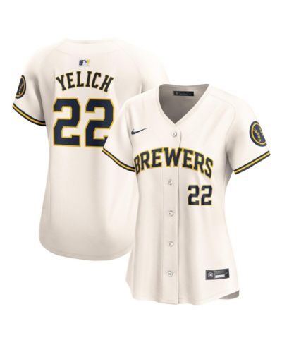 Женская джерси Nike Christian Yelich Milwaukee Brewers