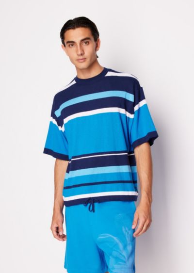 Мужская футболка A|X Armani Exchange Colorblocked Stripe