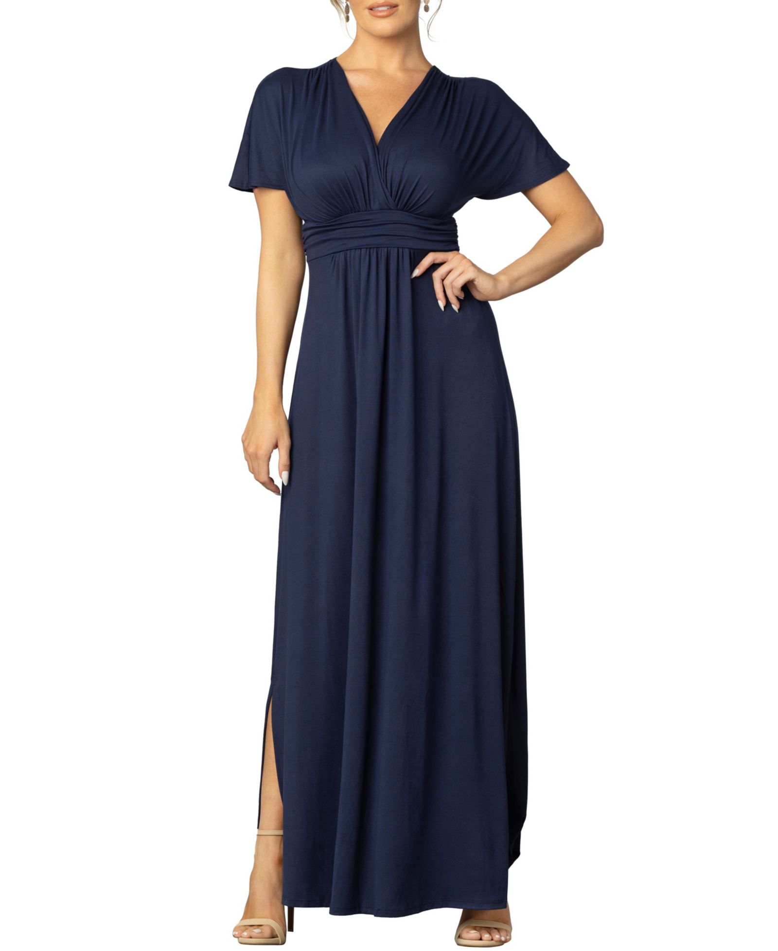 Женское платье макси Kiyonna Vienna Kimono Sleeve Long