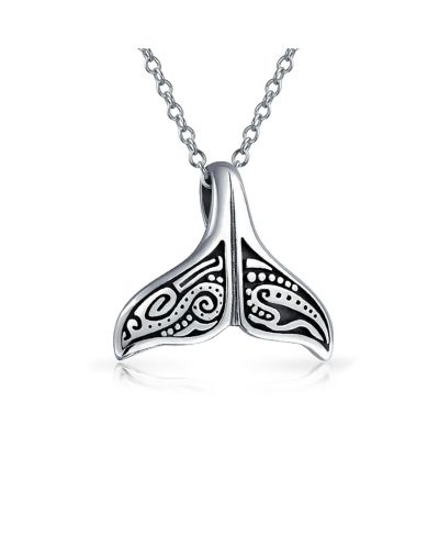 Bling Jewelry кулон из стерлингового серебра с морской тематикой (хвост русалки, кит)